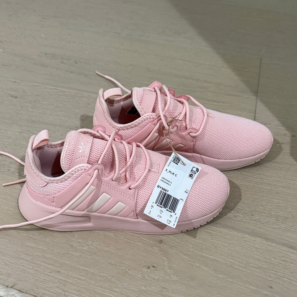 adidas Kids Light Pink Sneakers